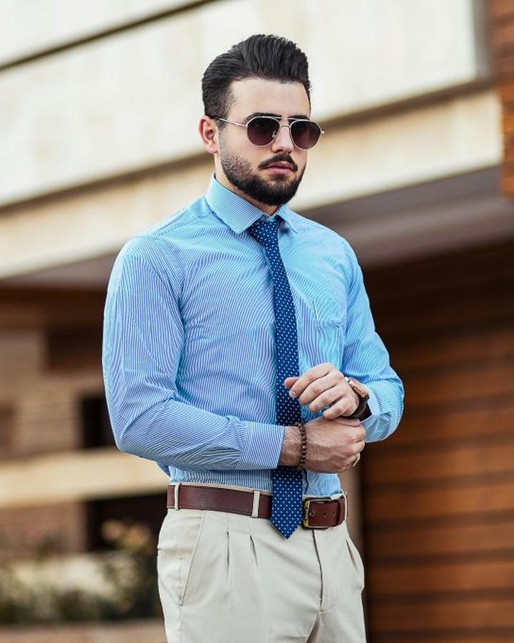 Stylizacja męska formalna i casual