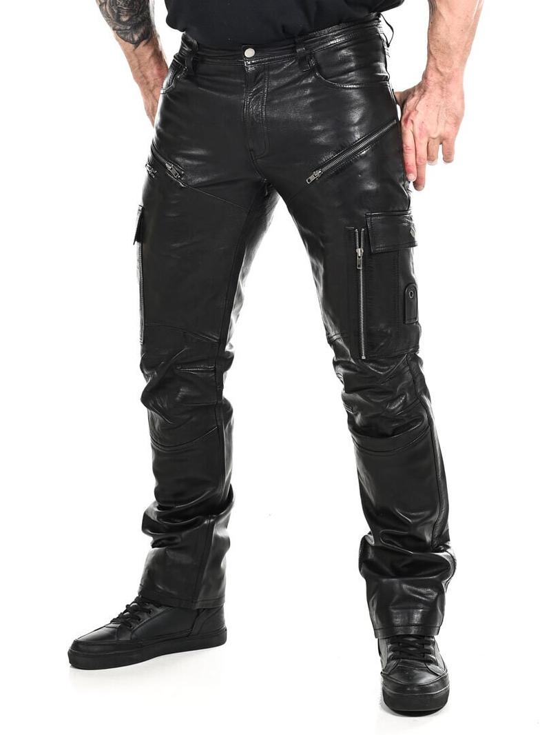 Buty do czarnych skórzanych spodni