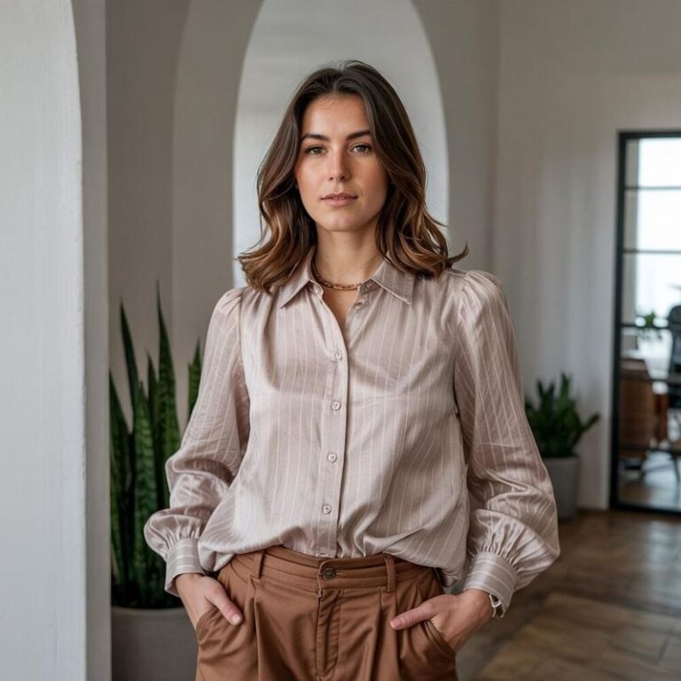 Idealne połączenia: jaki kolor bluzki do beżowych spodni wybrać?