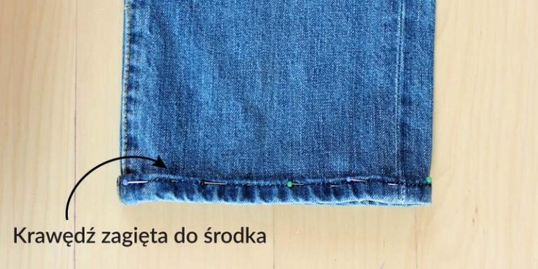 Intrygujący sposób na skrócenie spodni ręcznie bez obcinania