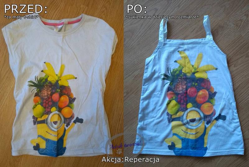 Przeróbka koszuli na bluzkę na ramiączkach