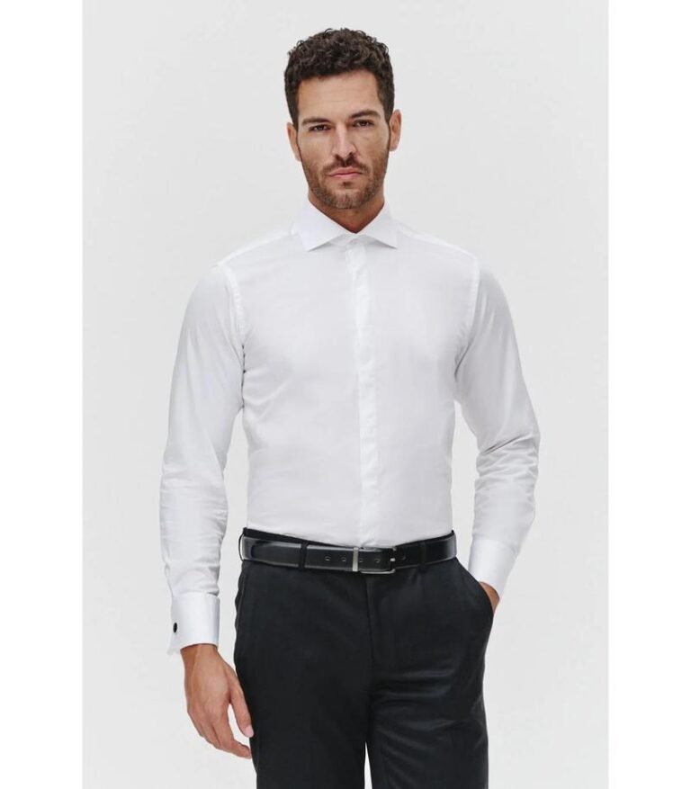 Biała koszula męska na co dzień – elegancja i komfort w każdej sytuacji