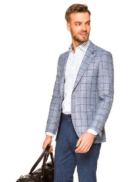 Stylizacje z szara marynarką