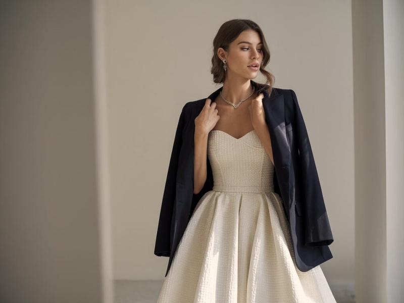 Fasony marynarek do sukienek